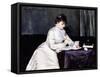 Portrait of Madame Lucien Guitry, 1876-Louise Abbema-Framed Stretched Canvas