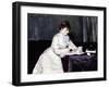 Portrait of Madame Lucien Guitry, 1876-Louise Abbema-Framed Giclee Print