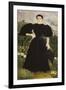 Portrait of Madame M-Henri Rousseau-Framed Art Print