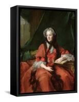 Portrait of Madame Maria Leszczynska (1703-68) 1748-Jean-Marc Nattier-Framed Stretched Canvas