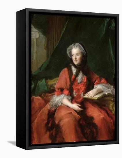 Portrait of Madame Maria Leszczynska (1703-68) 1748-Jean-Marc Nattier-Framed Stretched Canvas