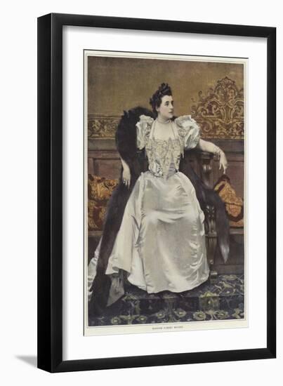 Portrait of Madame Mathilde Madeleine Menier-Francois Flameng-Framed Giclee Print