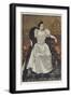 Portrait of Madame Mathilde Madeleine Menier-Francois Flameng-Framed Giclee Print