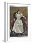 Portrait of Madame Mathilde Madeleine Menier-Francois Flameng-Framed Giclee Print