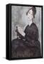 Portrait of Madame Mayden-Amedeo Modigliani-Framed Stretched Canvas