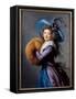 Portrait of Madame Mole Reymond (1759-1833), 1786 (Oil on Canvas)-Elisabeth Louise Vigee-LeBrun-Framed Stretched Canvas