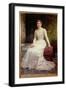 Portrait of Madame Olry-Roederer, 1900-William Adolphe Bouguereau-Framed Giclee Print