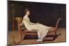 Portrait of Madame R?mier-Jacques-Louis David-Mounted Art Print