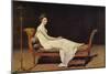 Portrait of Madame R?mier-Jacques-Louis David-Mounted Premium Giclee Print