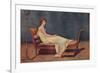 Portrait of Madame Recamier, 1800, (1911)-Jacques-Louis David-Framed Giclee Print