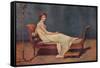 Portrait of Madame Recamier, 1800, (1911)-Jacques-Louis David-Framed Stretched Canvas