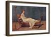 Portrait of Madame Recamier, 1800, (1911)-Jacques-Louis David-Framed Giclee Print