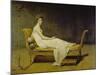 Portrait of Madame Récamier, 1800-Jacques-Louis David-Mounted Giclee Print