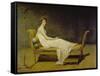 Portrait of Madame Récamier, 1800-Jacques-Louis David-Framed Stretched Canvas