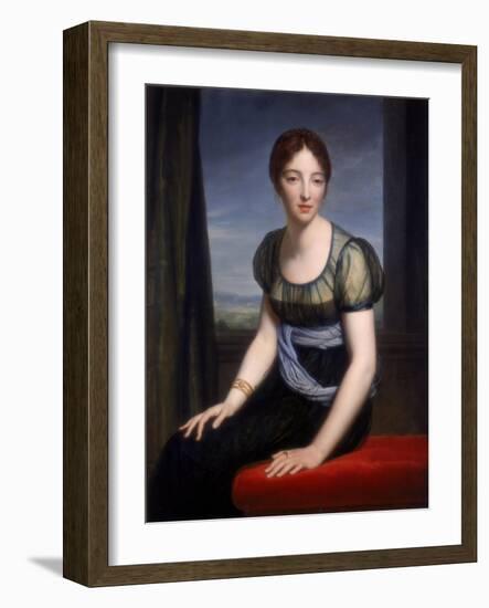 Portrait of Madame Regnault De Saint-Jean D'Angely, 1798-Francois Pascal Simon Gerard-Framed Giclee Print