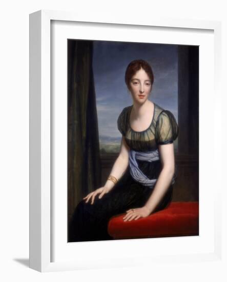 Portrait of Madame Regnault De Saint-Jean D'Angely, 1798-Francois Pascal Simon Gerard-Framed Giclee Print