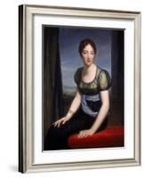 Portrait of Madame Regnault De Saint-Jean D'Angely, 1798-Francois Pascal Simon Gerard-Framed Giclee Print