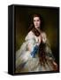 Portrait of Madame Rimsky-Korsakov (1833-78) Nee Varvara Dmitrievna Mergassov, 1864-Franz Xaver Winterhalter-Framed Stretched Canvas