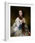 Portrait of Madame Rimsky-Korsakov (1833-78) Nee Varvara Dmitrievna Mergassov, 1864-Franz Xaver Winterhalter-Framed Giclee Print