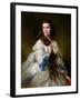 Portrait of Madame Rimsky-Korsakov (1833-78) Nee Varvara Dmitrievna Mergassov, 1864-Franz Xaver Winterhalter-Framed Giclee Print