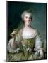 Portrait of Madame Sophie (1734-82), Daughter of Louis XV, at Fontevrault, 1748-Jean-Marc Nattier-Mounted Giclee Print