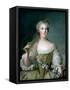 Portrait of Madame Sophie (1734-82), Daughter of Louis XV, at Fontevrault, 1748-Jean-Marc Nattier-Framed Stretched Canvas