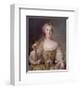 Portrait of Madame Sophie de France, 1748-Jean-Marc Nattier-Framed Premium Giclee Print