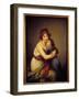 Portrait of Madame Vigee Lebrun and Her Daughter Jeanne-Lucie-Louise (1780-1819), 1789 (Oil on Canv-Elisabeth Louise Vigee-LeBrun-Framed Giclee Print