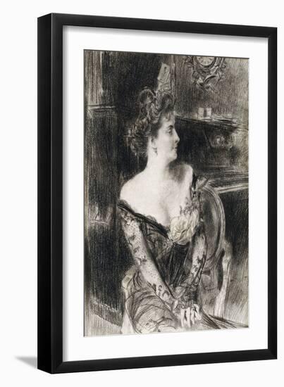 Portrait of Madame X, C.1901-1902-Giovanni Boldini-Framed Giclee Print