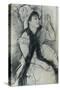 'Portrait of Madame X', c19th century-Edgar Degas-Stretched Canvas