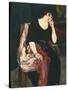 Portrait of Madame Zamaron-Francisco de Goya-Stretched Canvas