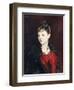 Portrait of Madamoiselle Suzanne Poirson, 1884-John Singer Sargent-Framed Giclee Print