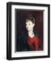 Portrait of Madamoiselle Suzanne Poirson, 1884-John Singer Sargent-Framed Giclee Print