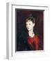 Portrait of Madamoiselle Suzanne Poirson, 1884-John Singer Sargent-Framed Giclee Print