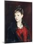 Portrait of Madamoiselle Suzanne Poirson, 1884-John Singer Sargent-Mounted Giclee Print