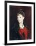 Portrait of Madamoiselle Suzanne Poirson, 1884-John Singer Sargent-Framed Giclee Print