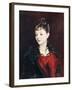 Portrait of Madamoiselle Suzanne Poirson, 1884-John Singer Sargent-Framed Giclee Print