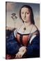 Portrait of Maddalena Doni, 1506-Raphael-Stretched Canvas