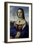 Portrait of Maddalena Strozzi Donica, c.1506-Raphael-Framed Giclee Print