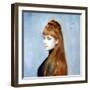 Portrait of Mademoiselle Alice Guerin-Paul Cesar Helleu-Framed Giclee Print