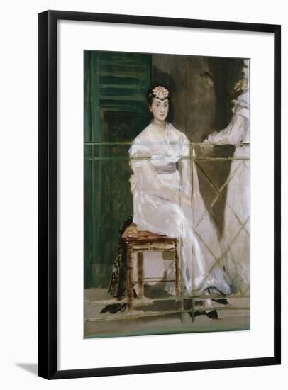 Portrait of Mademoiselle Claus, 1868-Edouard Manet-Framed Giclee Print