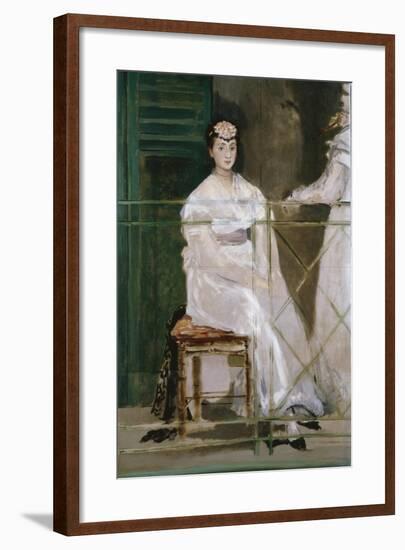 Portrait of Mademoiselle Claus, 1868-Edouard Manet-Framed Giclee Print