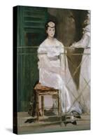 Portrait of Mademoiselle Claus, 1868-Edouard Manet-Stretched Canvas