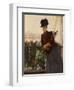 Portrait of Mademoiselle Dubois, 1884-Alfred Emile Stevens-Framed Giclee Print