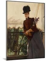 Portrait of Mademoiselle Dubois, 1884-Alfred Emile Stevens-Mounted Giclee Print