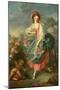 Portrait of Mademoiselle Guimard as Terpsichore-Jacques-Louis David-Mounted Giclee Print