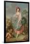 Portrait of Mademoiselle Guimard as Terpsichore-Jacques-Louis David-Framed Giclee Print