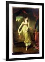 Portrait of Mademoiselle Hilligsberg-John Hoppner-Framed Giclee Print