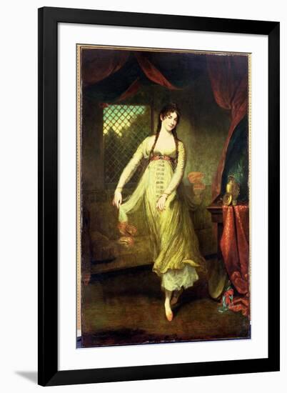 Portrait of Mademoiselle Hilligsberg-John Hoppner-Framed Giclee Print