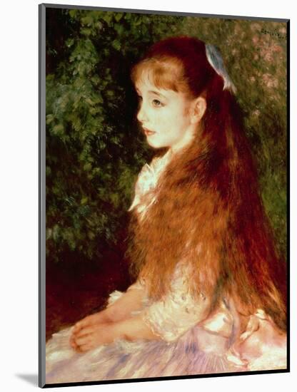Portrait of Mademoiselle Irene Cahen D'Anvers, 1880-Pierre-Auguste Renoir-Mounted Giclee Print